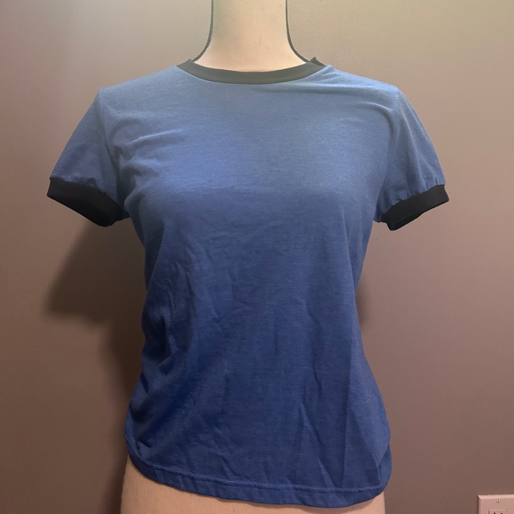 basic blue t-shirt